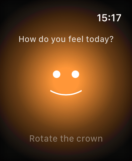 SmileLine Apple Watch Screenshot
